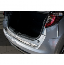 Protector Paragolpes Trasero Acero Inox Honda Civic Ix 5-Doors Facelift 2015- &#039;Ribs&#039;